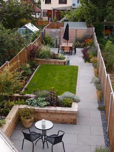 Long, narrow gardens and other awkward shapes – Gardening Ideas from ...